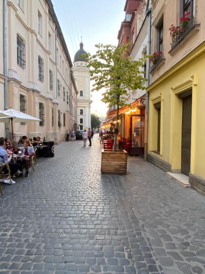 Центер Квартира На Вулиці Лесі Українки 19 Leópolis Exterior foto